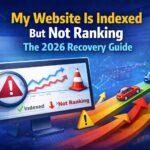 My Website Is Indexed But Not Ranking : The 2026 Recovery Guide