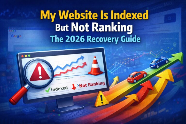 My Website Is Indexed But Not Ranking : The 2026 Recovery Guide