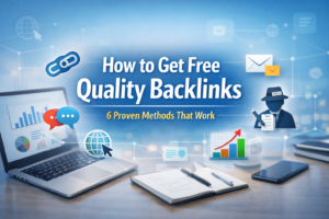 Learn how to get quality backlinks for free with 6 proven strategies. Build strong, authoritative backlinks without paying and boost your website's Google rankings.